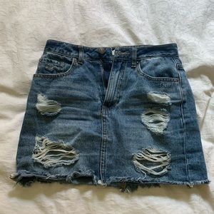 Forever 21 jean skirt